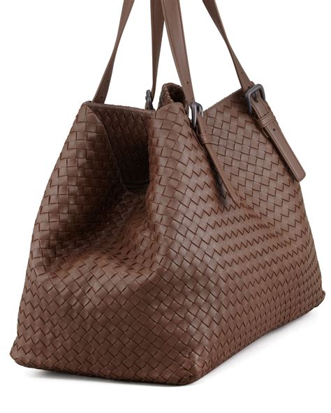 Leather and Woven Designer Tote Bags For Women